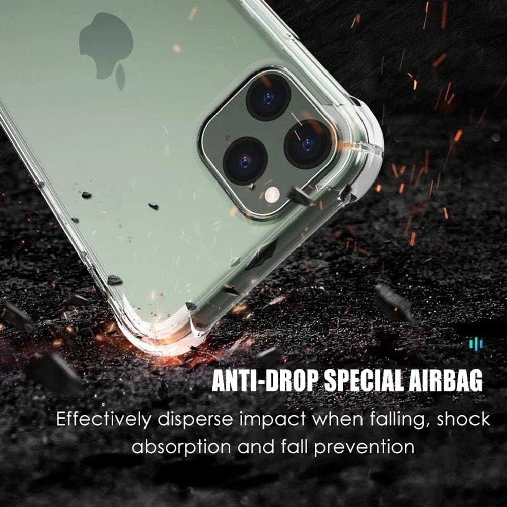 Husa de protectie Techsuit Shockproof Clear Silicone compatibil cu Oppo Reno5 Lite / Oppo A94 4G, Transparent