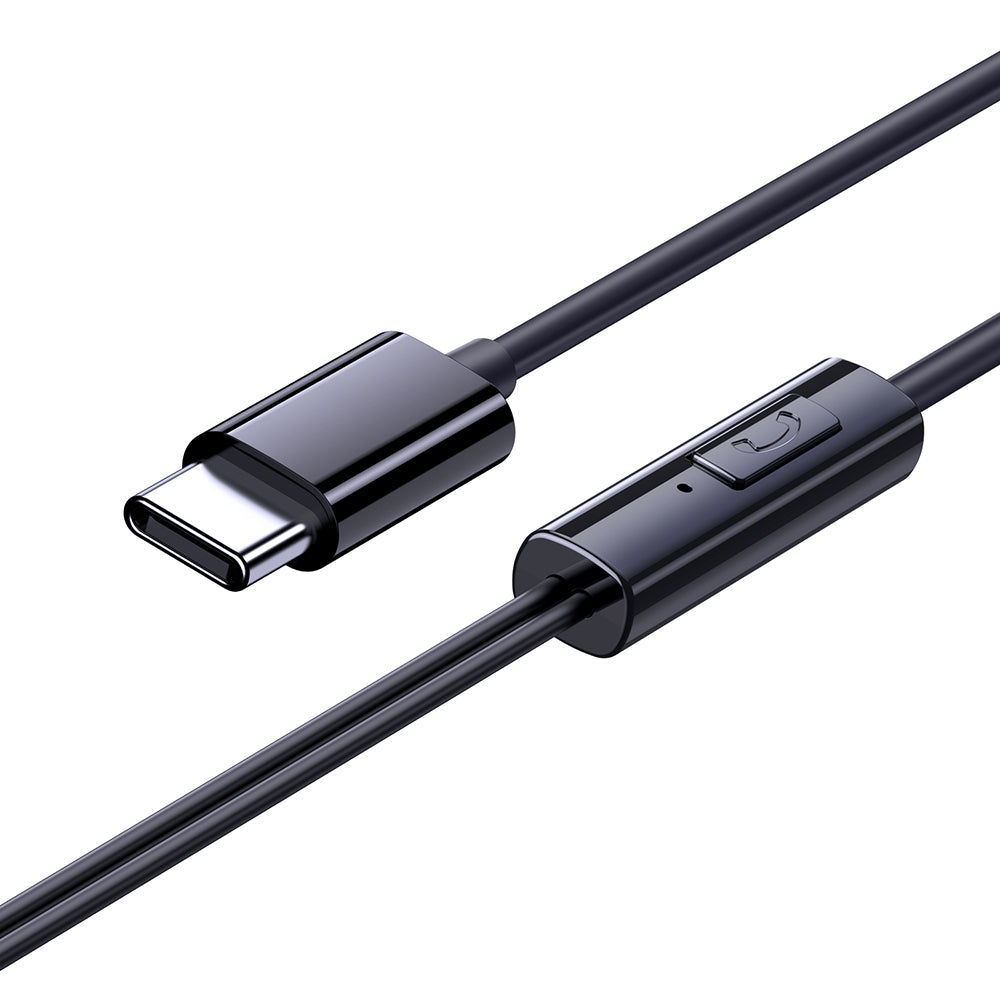 Casti Baseus Wired Earphones Encok CZ11 (A00164300113-Z1), Type-C, In-Ear, Cluster Black