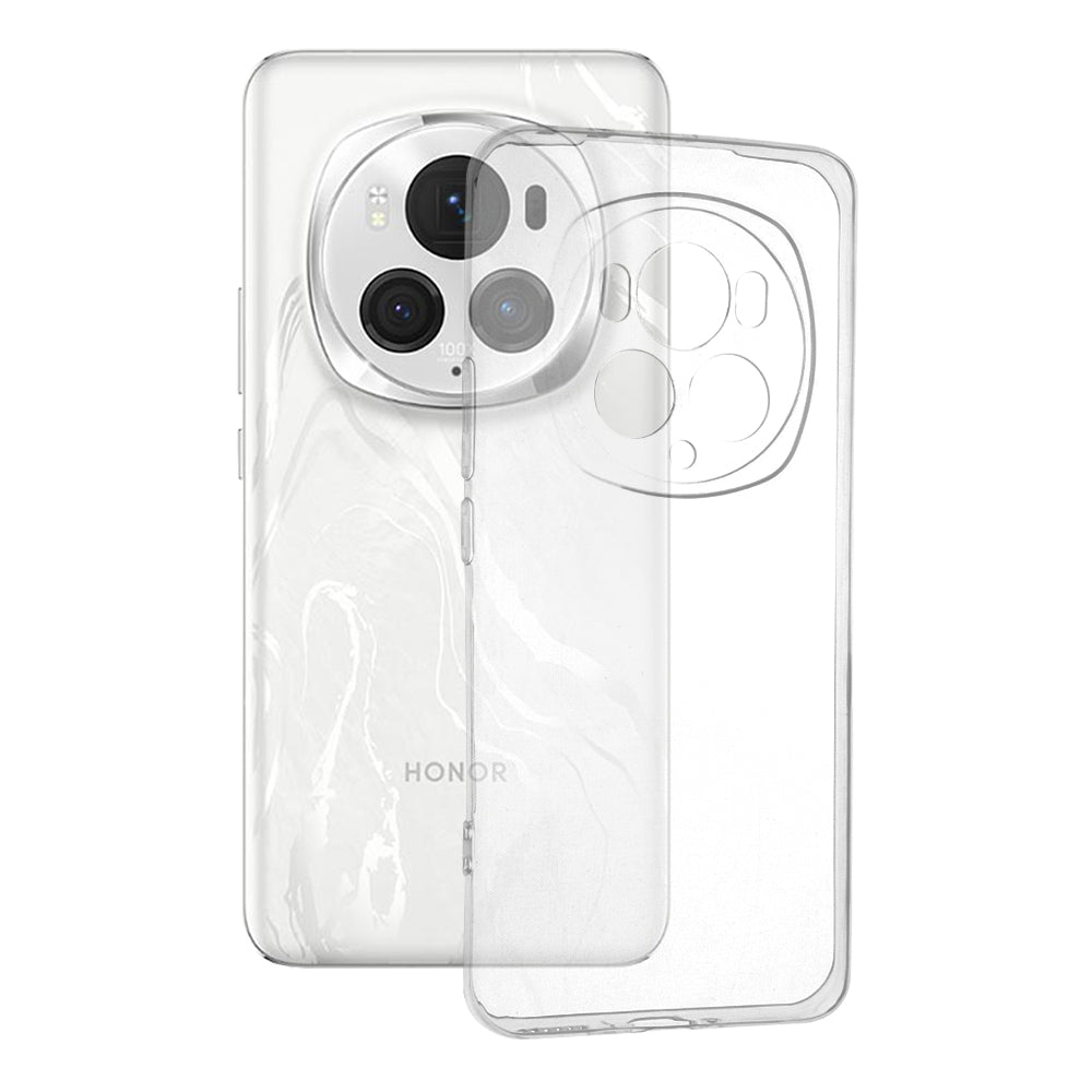 Husa de protectie Techsuit Clear Silicone compatibil cu Honor Magic6 Pro, Transparent