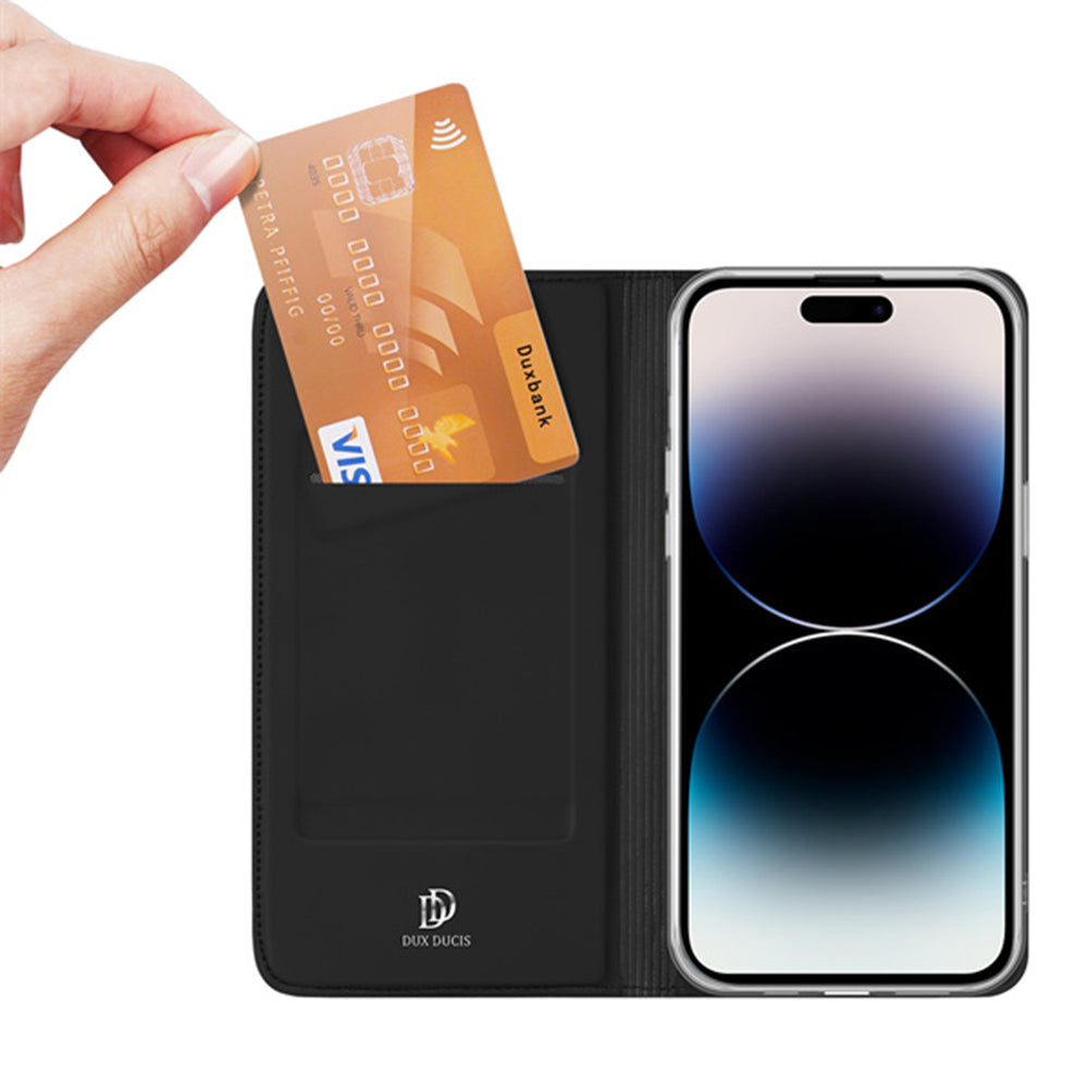 Husa de protectie Dux Ducis Skin Pro compatibil cu iPhone 14 Pro, Negru