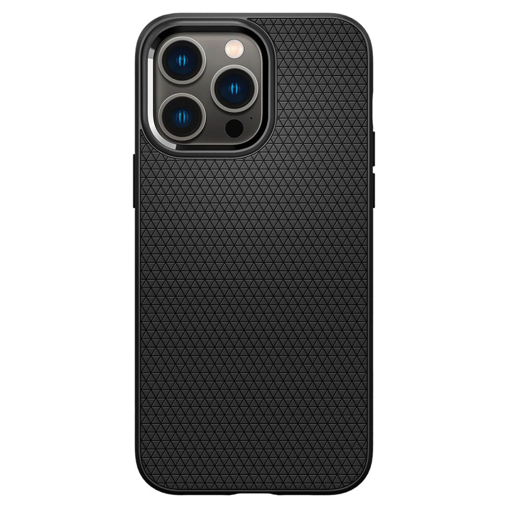 Husa de protectie Spigen Liquid Air (ACS04813) compatibil cu iPhone 14 Pro Max, Negru Mat