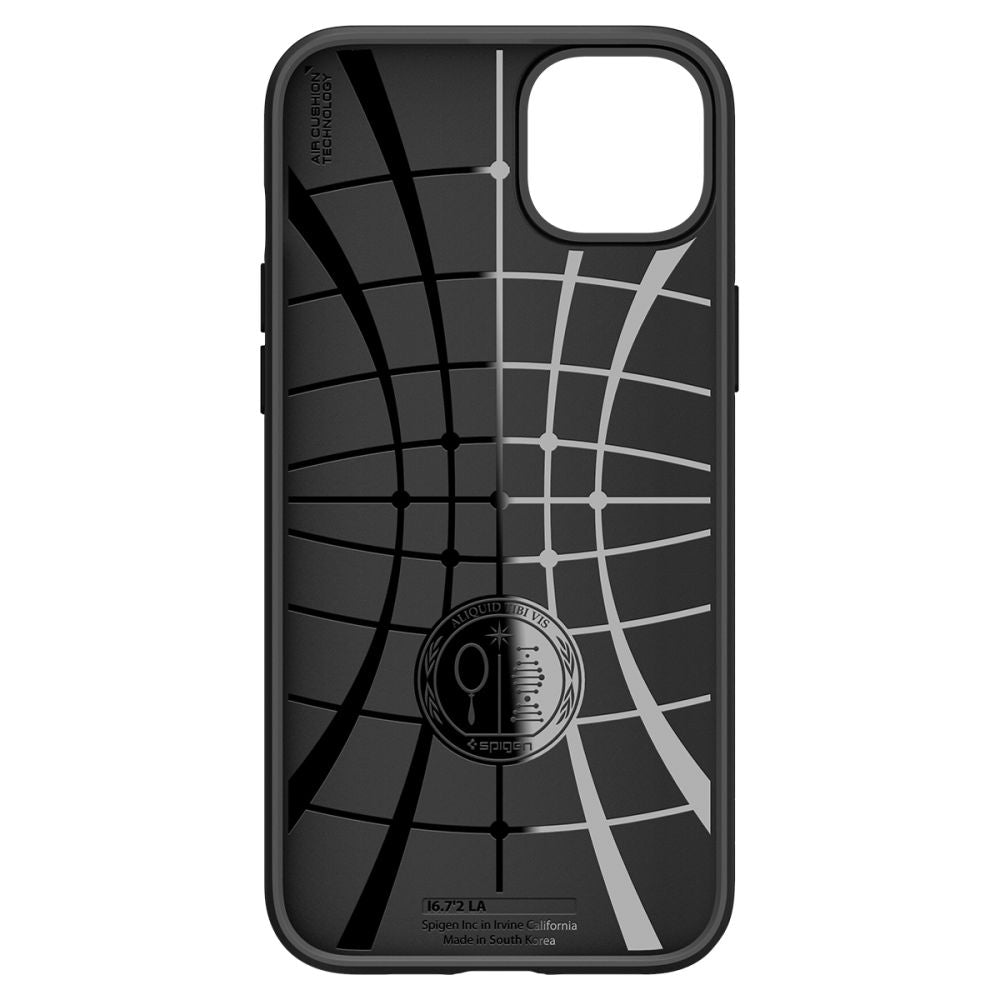 Husa de protectie Spigen Liquid Air (ACS05037) compatibil cu iPhone 14, Negru Mat