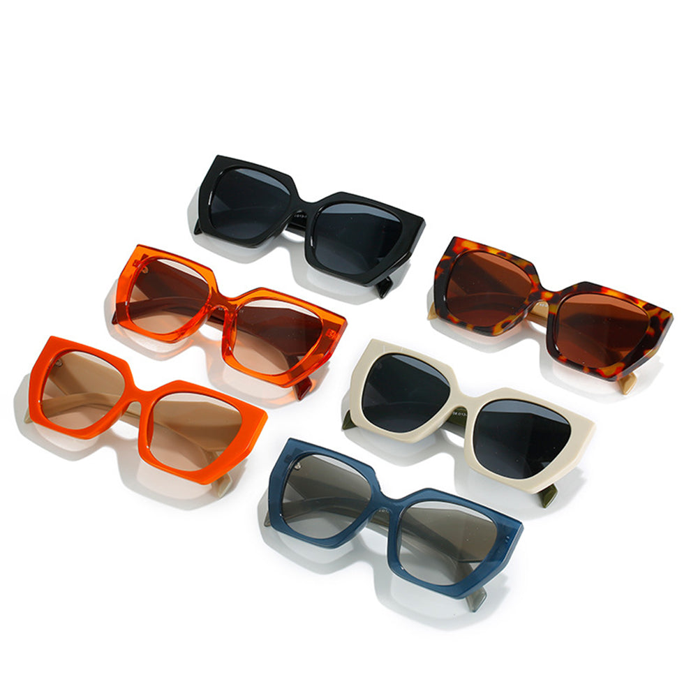 Techsuit Sunglasses (3967), for Women, PC Frame and Lens, Bej / Gray