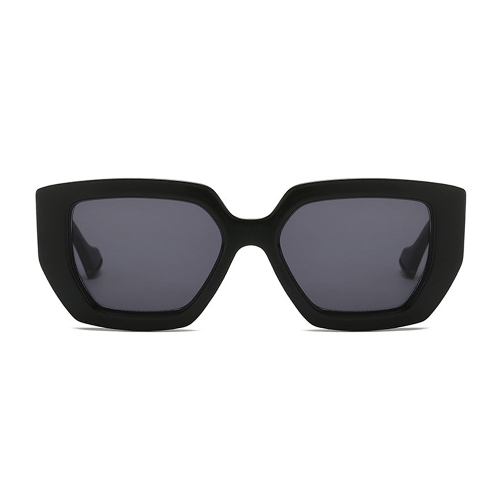Techsuit Sunglasses (86321), for Women with PC Frame and Lens, Vintage, Negru / Gray