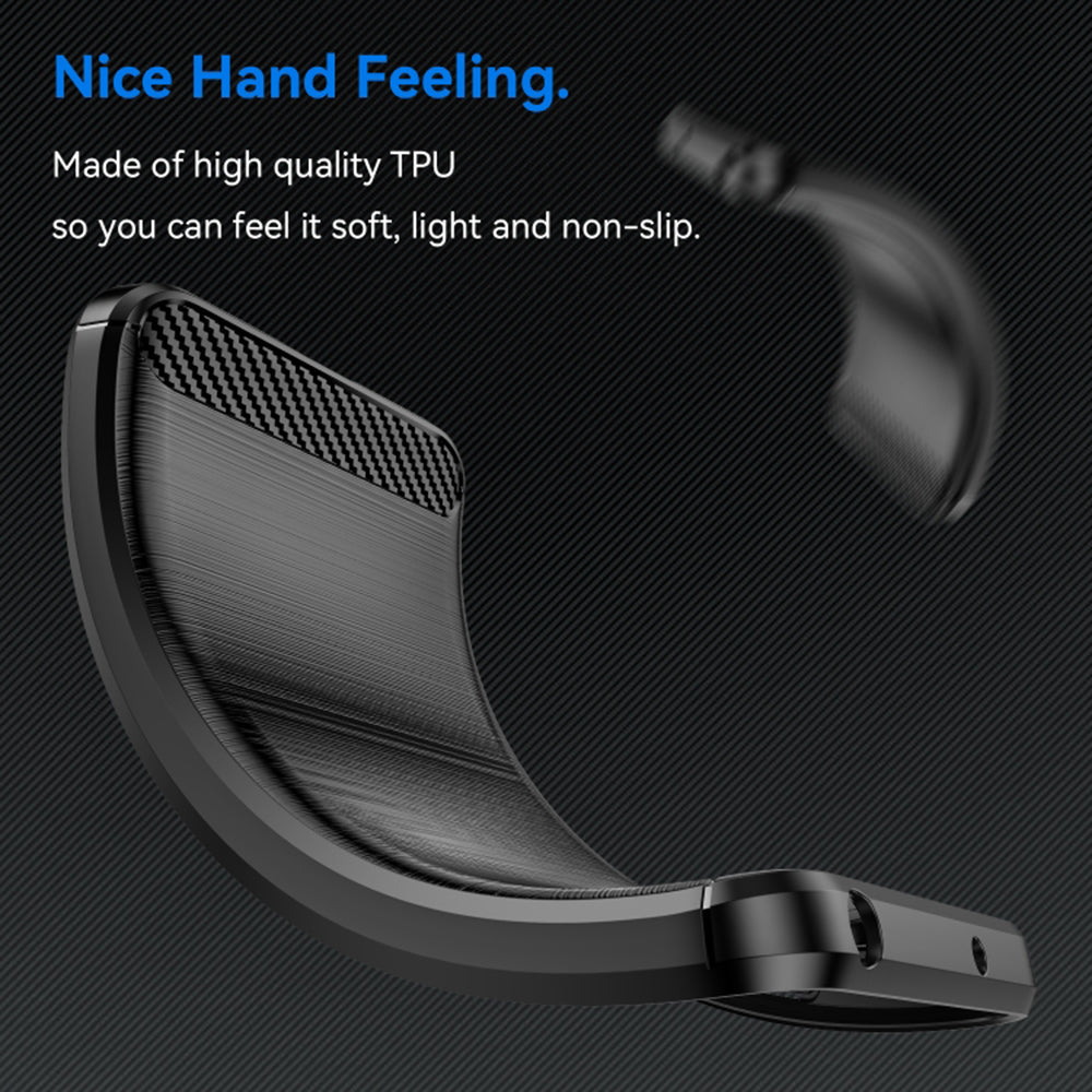 Husa de protectie Techsuit Carbon Silicone compatibil cu Nothing Phone (2a) / (2a) Plus, Negru