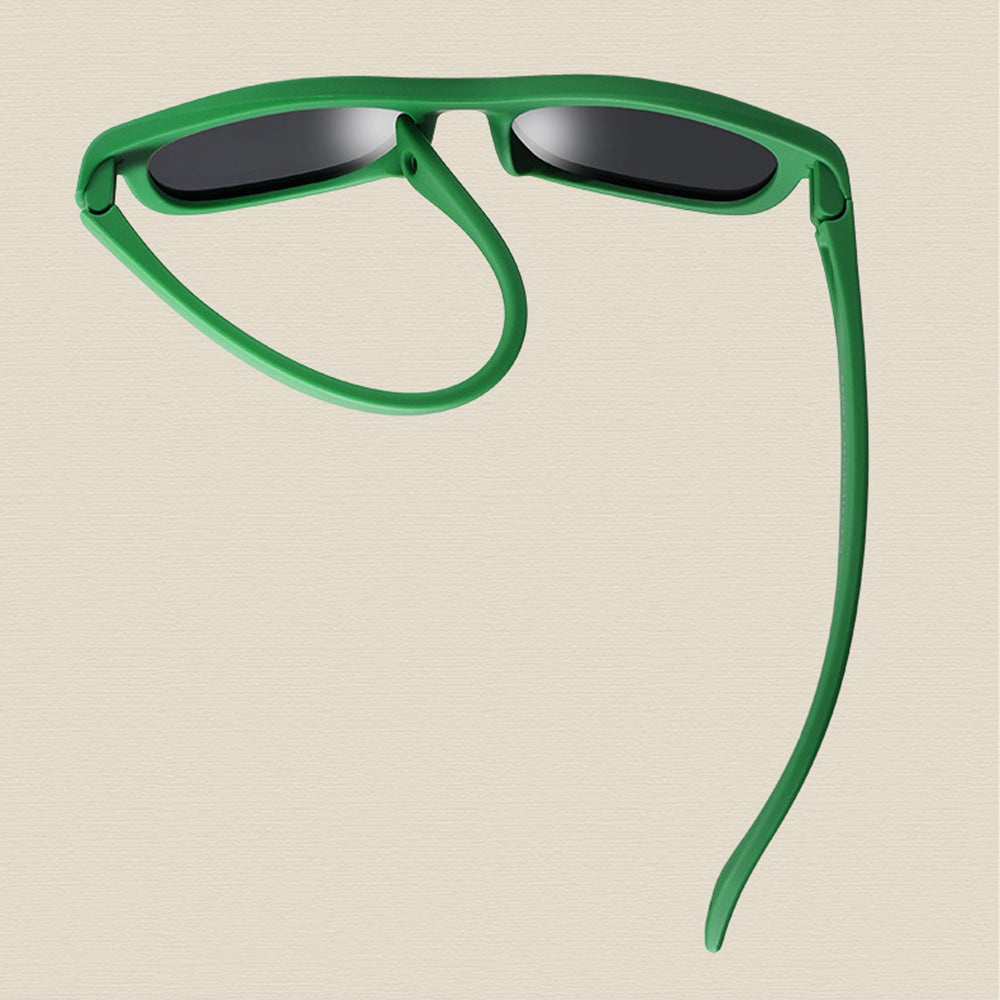 Techsuit Sunglasses Polarised (8306-C22), for Babies, Square Shape, with Strap, Nisipiu Pink