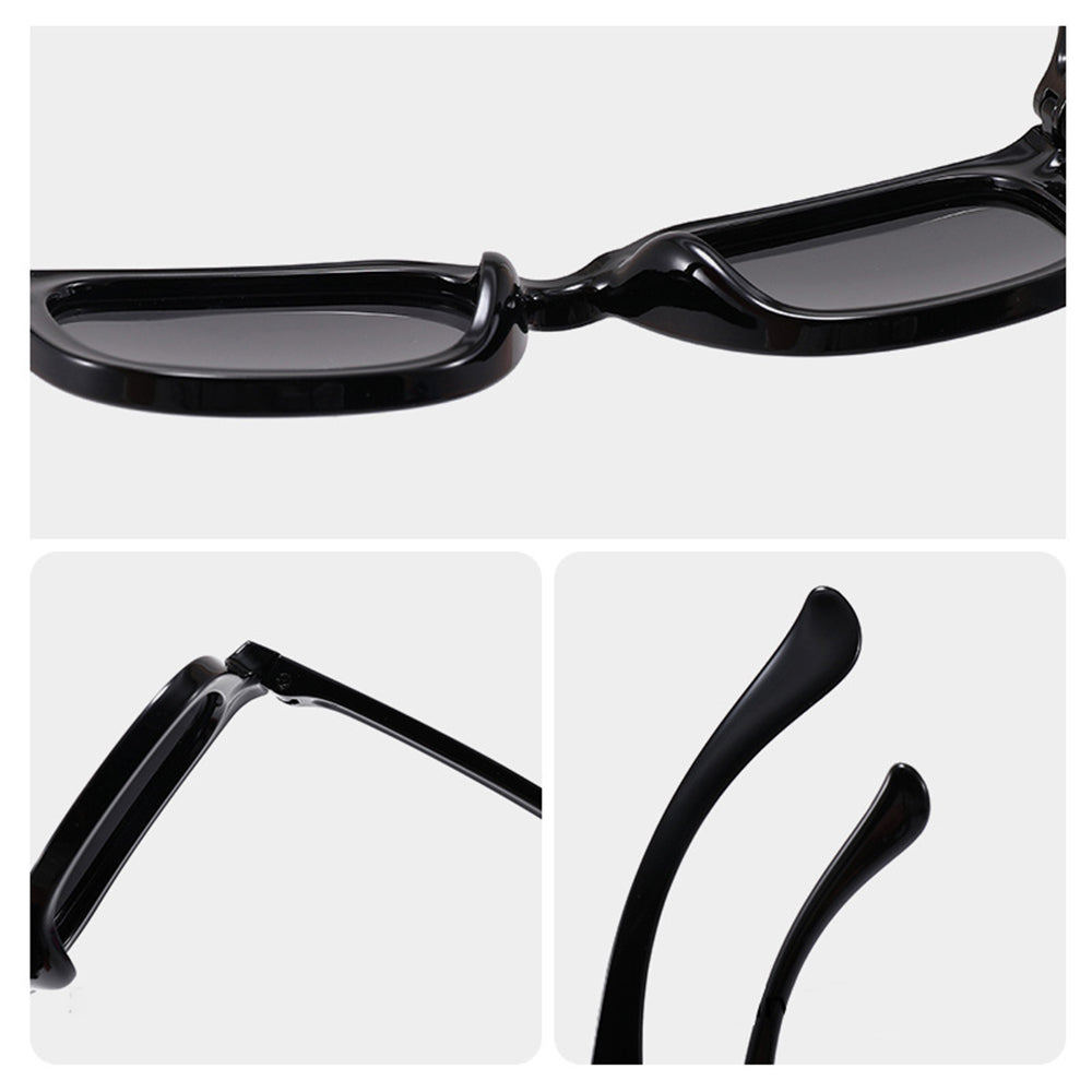 Ochelari de Soare Techsuit (8351-C42), Patrati, Polarizati, Roz