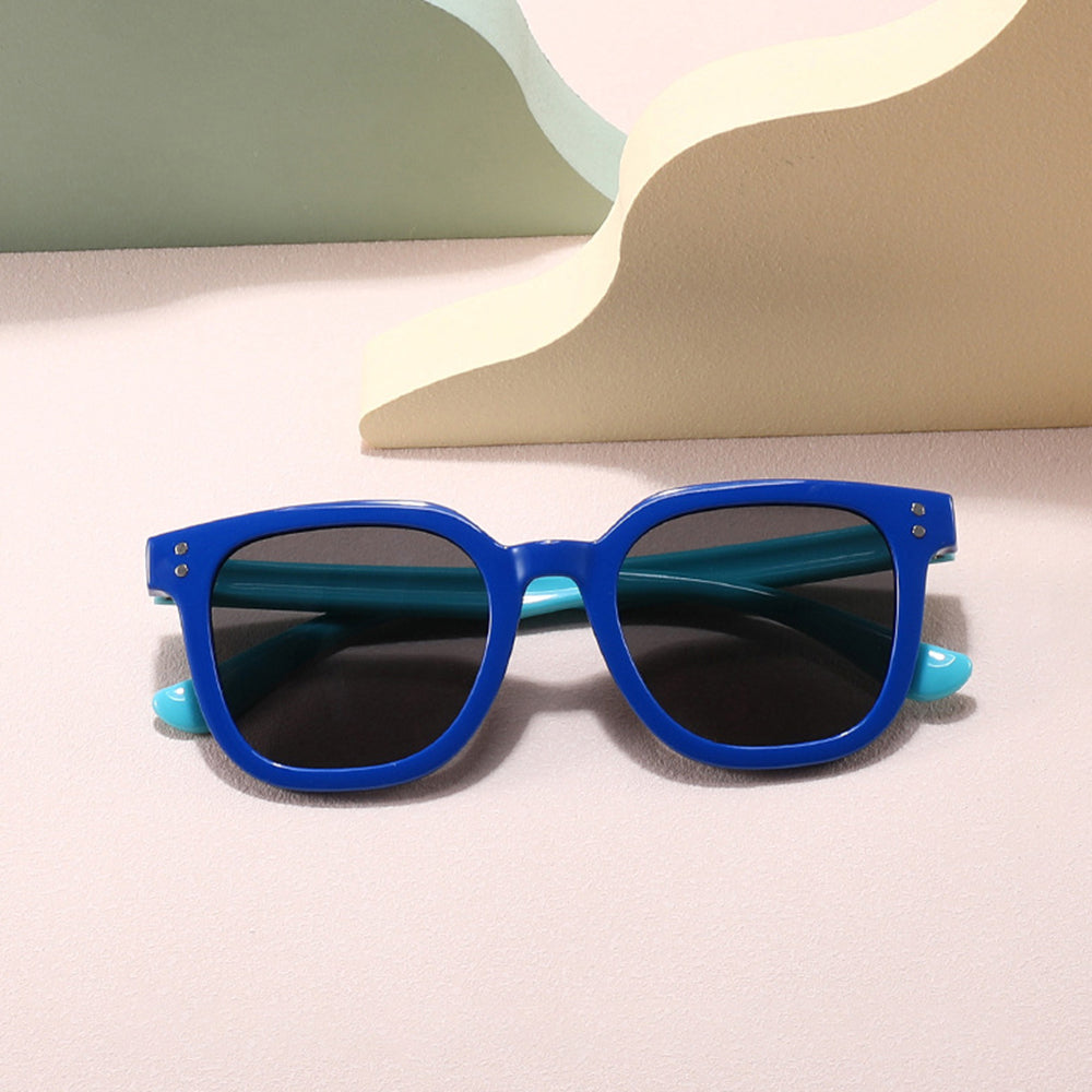 Ochelari de Soare Techsuit (8351-C11), Patrati, Polarizati, Negru