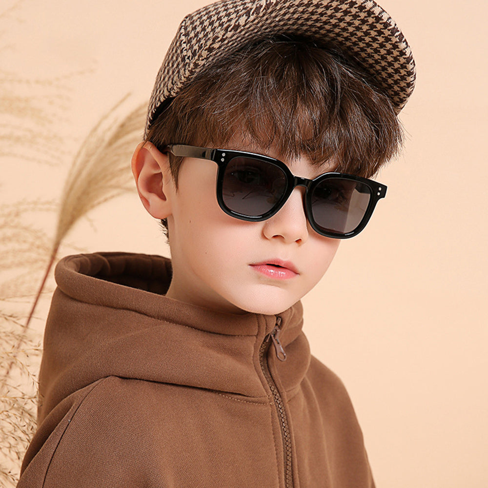 Ochelari de Soare Techsuit (8351-C11), Patrati, Polarizati, Negru