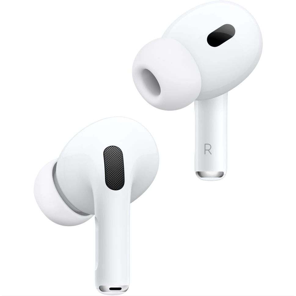 Casti Apple Airpods Pro (2nd Generation) 2023 True Wireless, Bluetooth, In-Ear, Magsafe, Carcasa Incarcare Wireless, USB-C, alb - NotebookGsm
