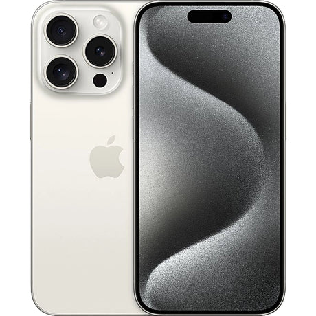Telefon mobil Apple iPhone 15 Pro Max - White Titanium / 256 GB - NotebookGsm