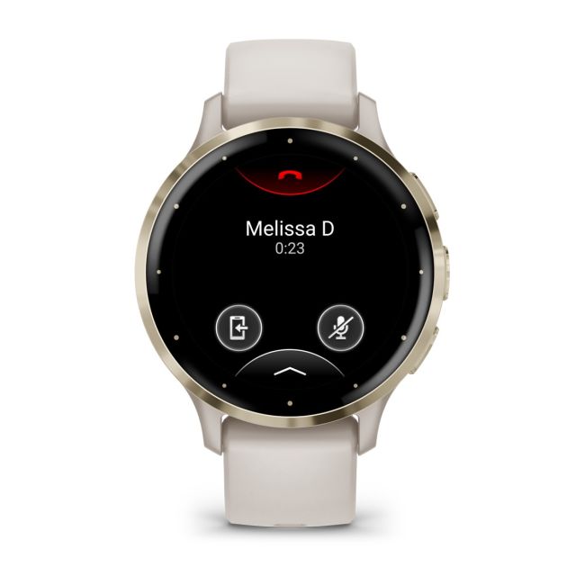 Smartwatch Garmin Venu 3S, GPS, Wi-Fi, curea silicon