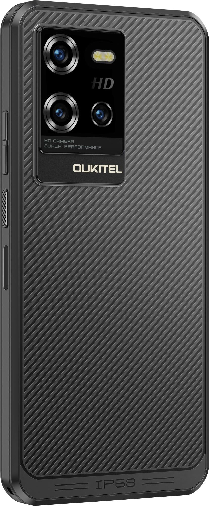Oukitel WP50, 5G, 6.60" HD+, 12GB RAM (4GB + 8GB extensibili), 256GB ROM, Android 14, MTK Dimensity 6100+, NFC, Face Unlock, Amprenta, 48MP, 6500mAh, Dual SIM