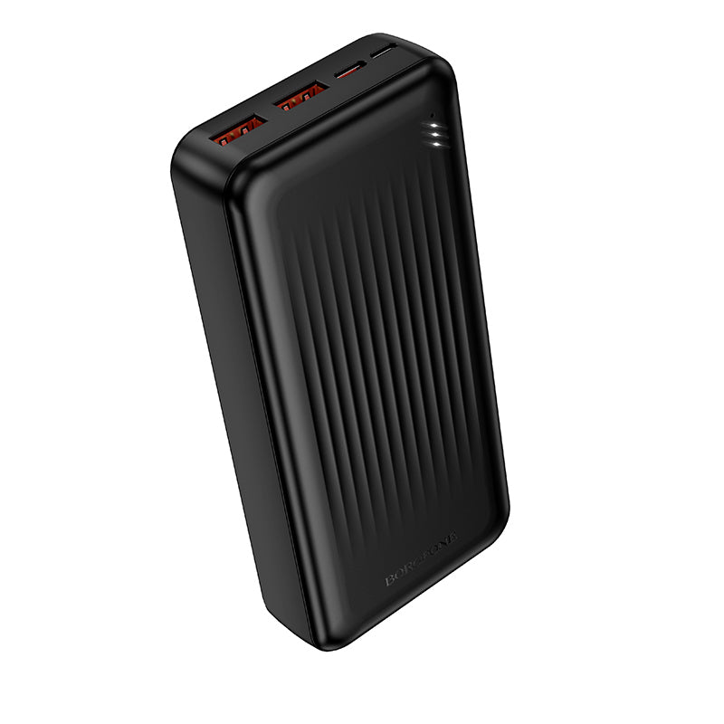 Baterie Externa Borofone BJ80A Clever, 20000mAh, 22.5W, QC + PD, 1 x USB-C - 2 x USB-A