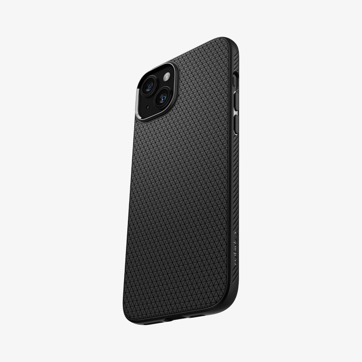 Husa Spigen Liquid Air compatibila cu iPhone 15 Matte Black