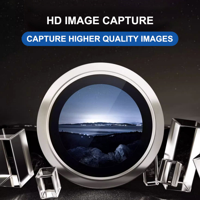 Folie de protectie Camera Spate Lito Titanium AR pentru Apple iPhone 17 Pro Max / 17 Pro, Sticla Securizata