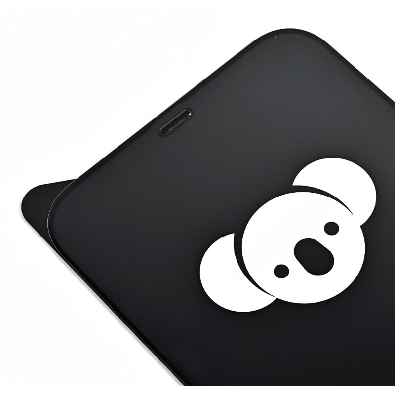 Folie de protectie Ecran Privacy Bear pentru Xiaomi Redmi 15C 4G, Sticla Securizata, Full Glue