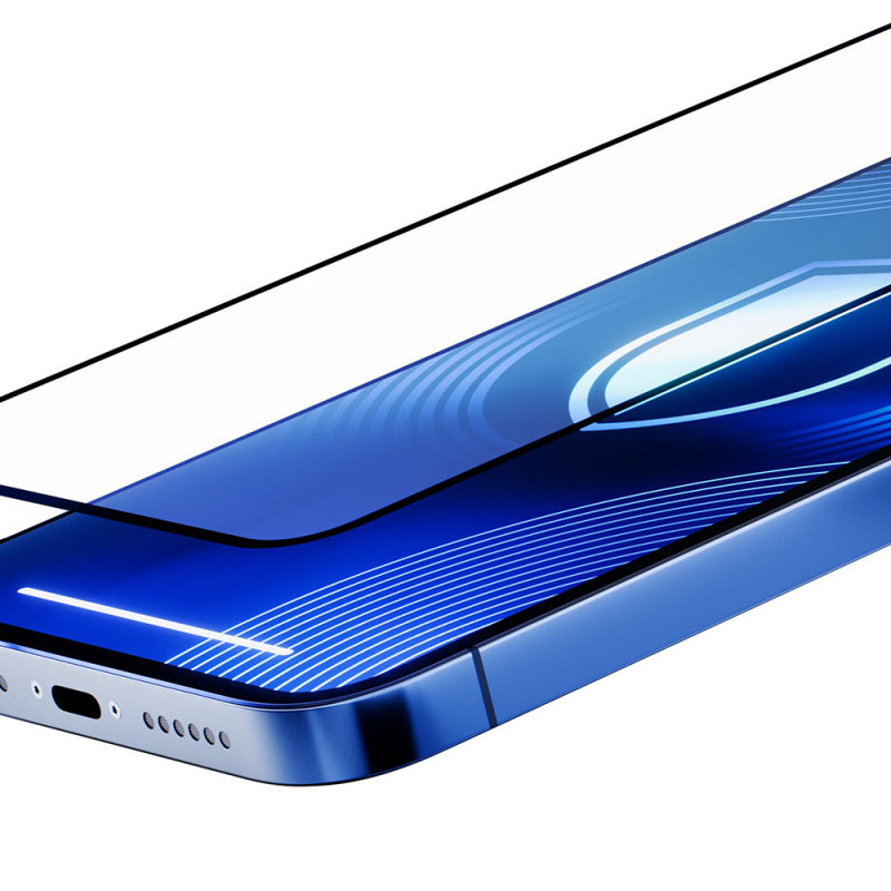 Folie de protectie Ecran Matte 3MK HardGlass Max pentru Apple iPhone 17 Air, Sticla Securizata, Full Glu