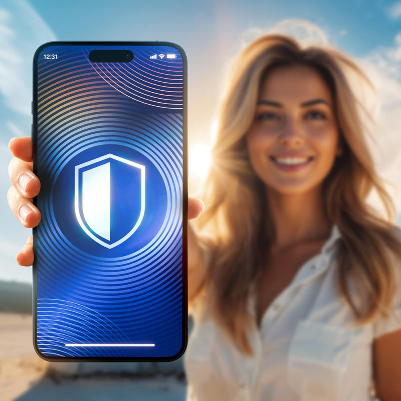 Folie de protectie Ecran Matte Privacy 3MK HardGlass Max pentru Apple iPhone 17 Pro Max, Sticla Securizata, Full Glue