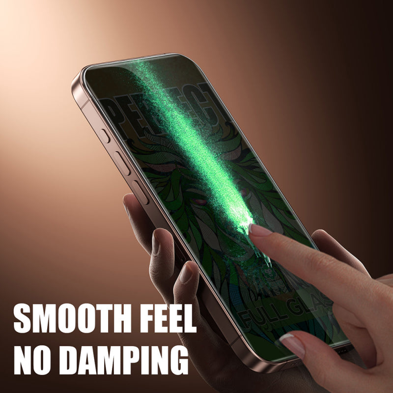 Folie de protectie Ecran Privacy Lito D+ Max Strong pentru Apple iPhone 17 / 16 Pro, Sticla Securizata, Full Glue