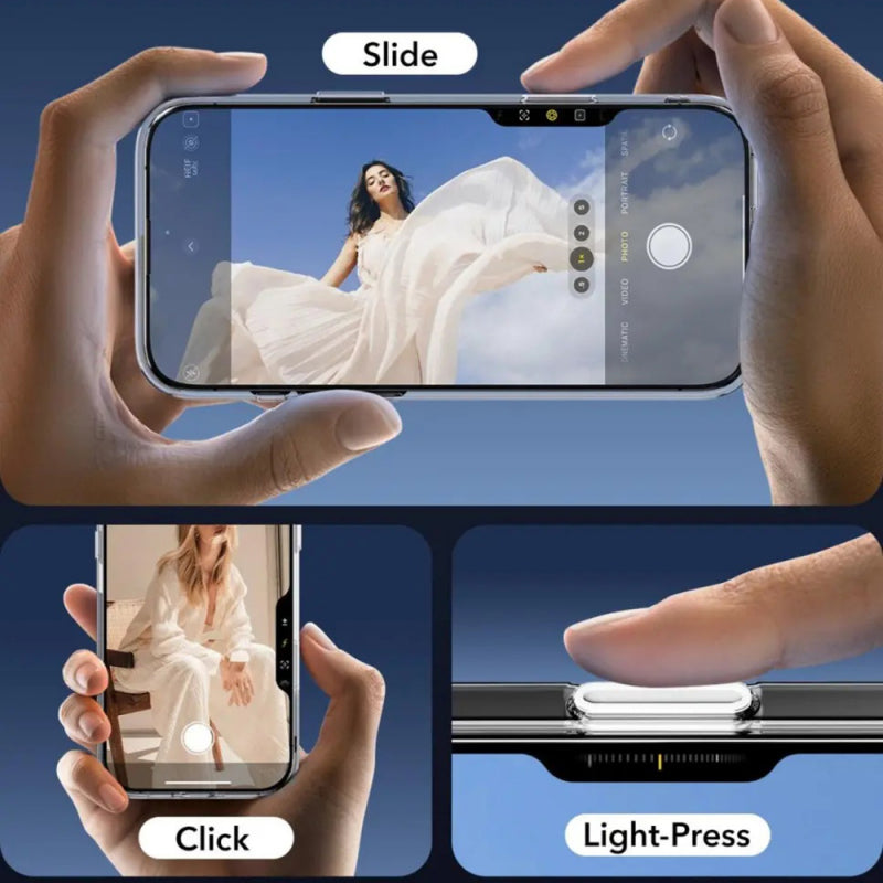 Husa MagSafe pentru Apple iPhone 16 Pro, ESR, Classic Hybrid Slid - Neagra Satinata - NotebookGsm