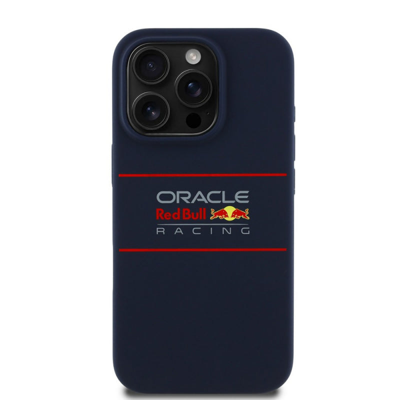 Husa MagSafe pentru Apple iPhone 16 Pro, Red Bull Racing, Horizontal Centered Logo