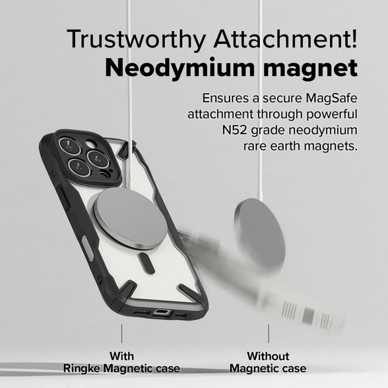 Husa MagSafe pentru Apple iPhone 16, Ringke, Fusion X
