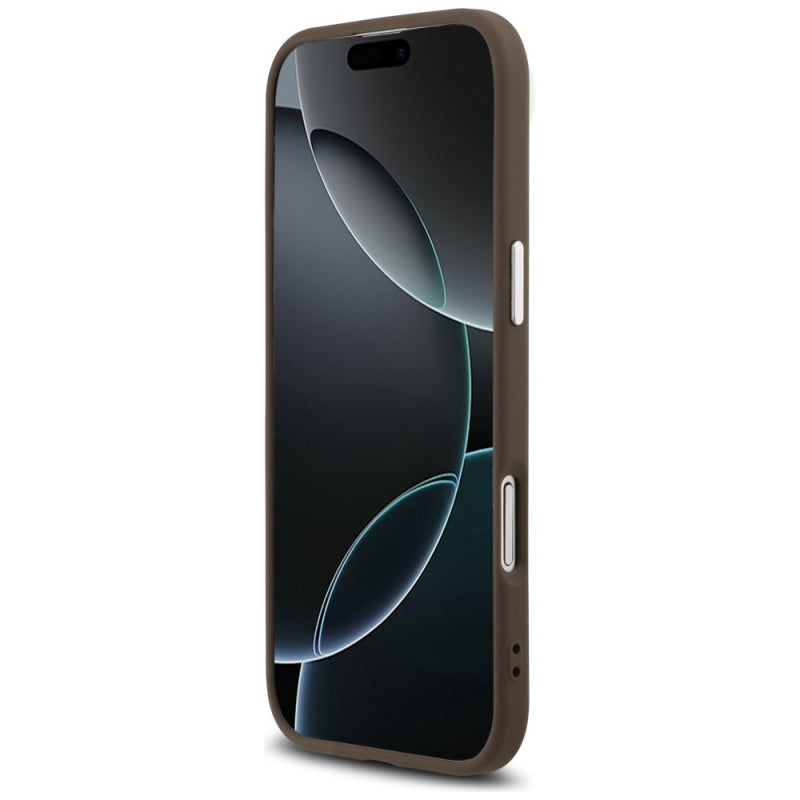 Husa MagSafe pentru Apple iPhone 17 Air, Guess, 4G Triangle L