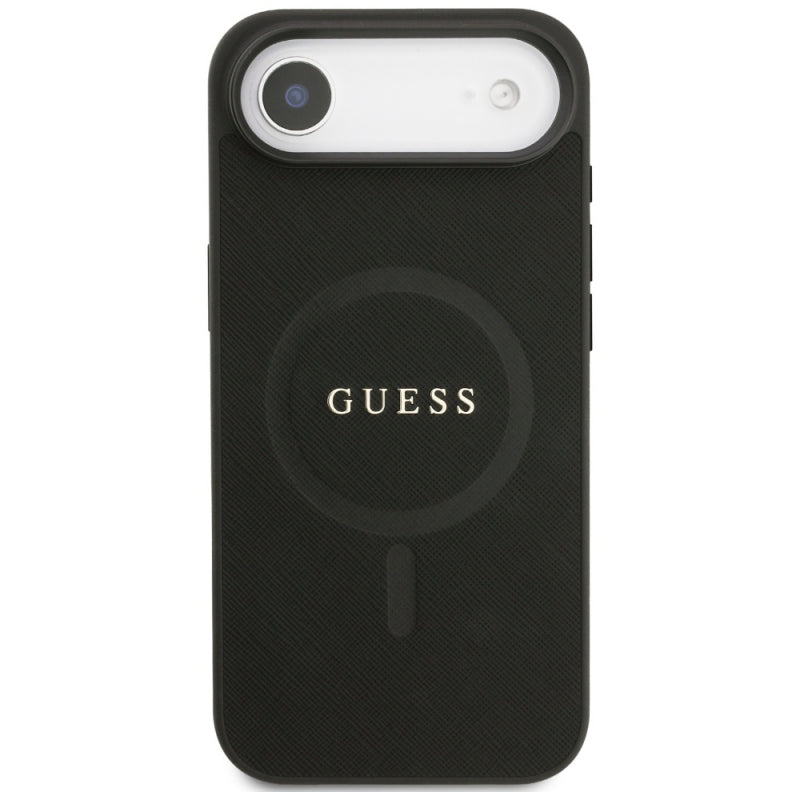 Husa MagSafe pentru Apple iPhone 17 Air, Guess, Saffiano Classic Logo