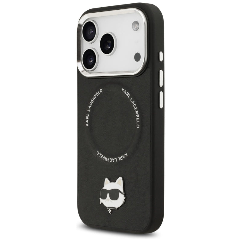 Husa MagSafe pentru Apple iPhone 17 Pro, Karl Lagerfeld, Choupette Pin