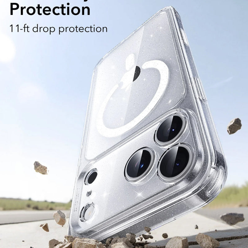 Husa MagSafe pentru Apple iPhone 17 Pro Max, ESR, Classic Hybrid Shimm