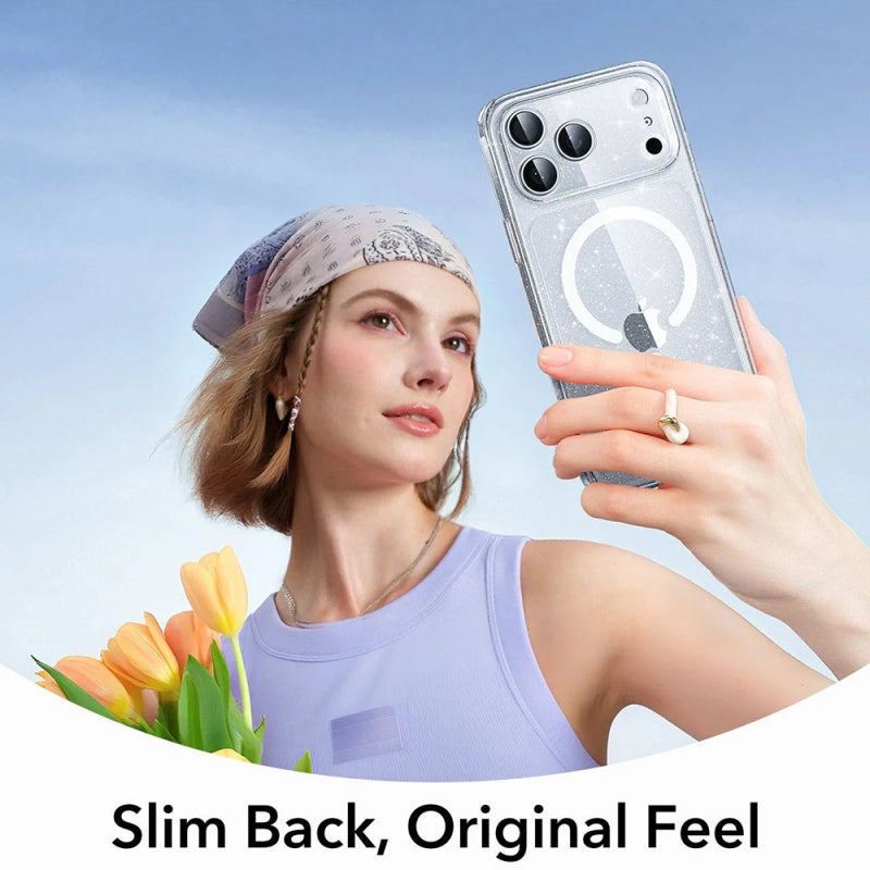 Husa MagSafe pentru Apple iPhone 17 Pro Max, ESR, Classic Hybrid Shimm