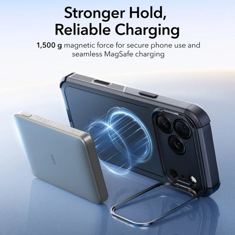 Husa MagSafe pentru Apple iPhone 17 Pro Max, ESR, Cyber Armor Kickstand