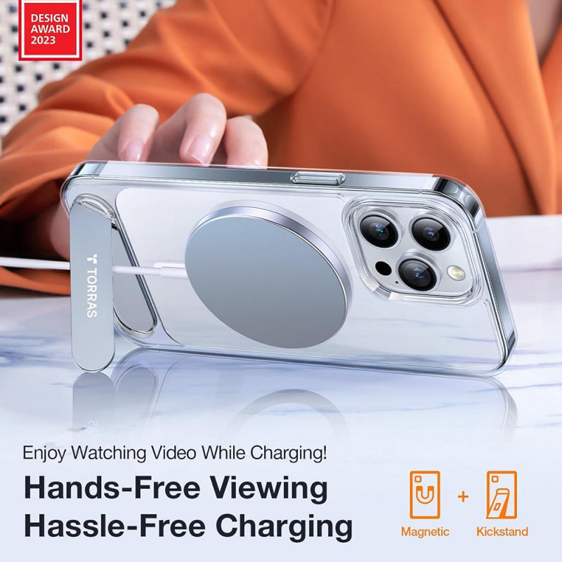 Husa MagSafe pentru Apple iPhone 17 Pro, Torras, Pstand