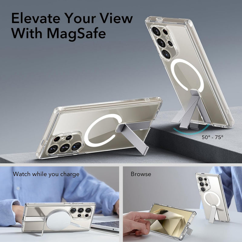 Husa MagSafe pentru Samsung Galaxy S24 Ultra S928, ESR, Boost Flickstand