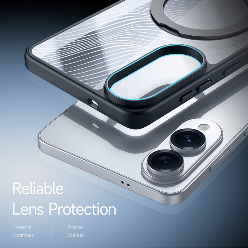 Husa MagSafe pentru Samsung Galaxy S25 Edge S937, DUX DUCIS, Aimo Stand