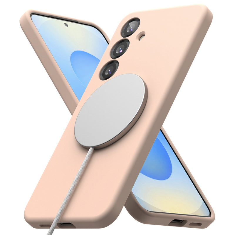 Husa MagSafe pentru Samsung Galaxy S25+ S936, Ringke, Silicone