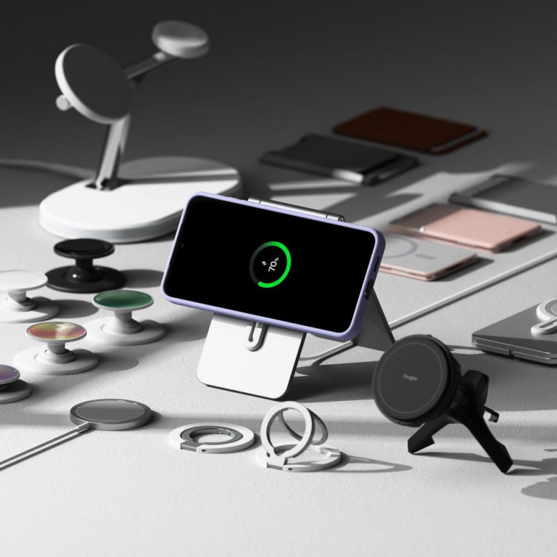 Husa MagSafe pentru Samsung Galaxy S25+ S936, Ringke, Silicone