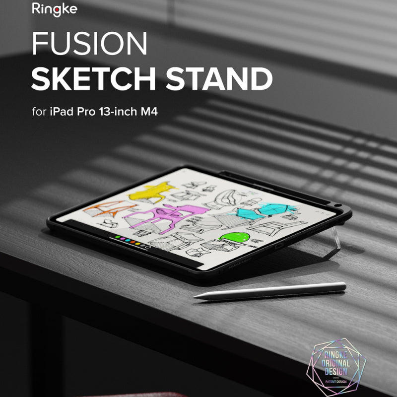 Husa pentru Apple iPad Air 13 (2025) / Air 13 (2024), Ringke, Fusion Sketch Stand