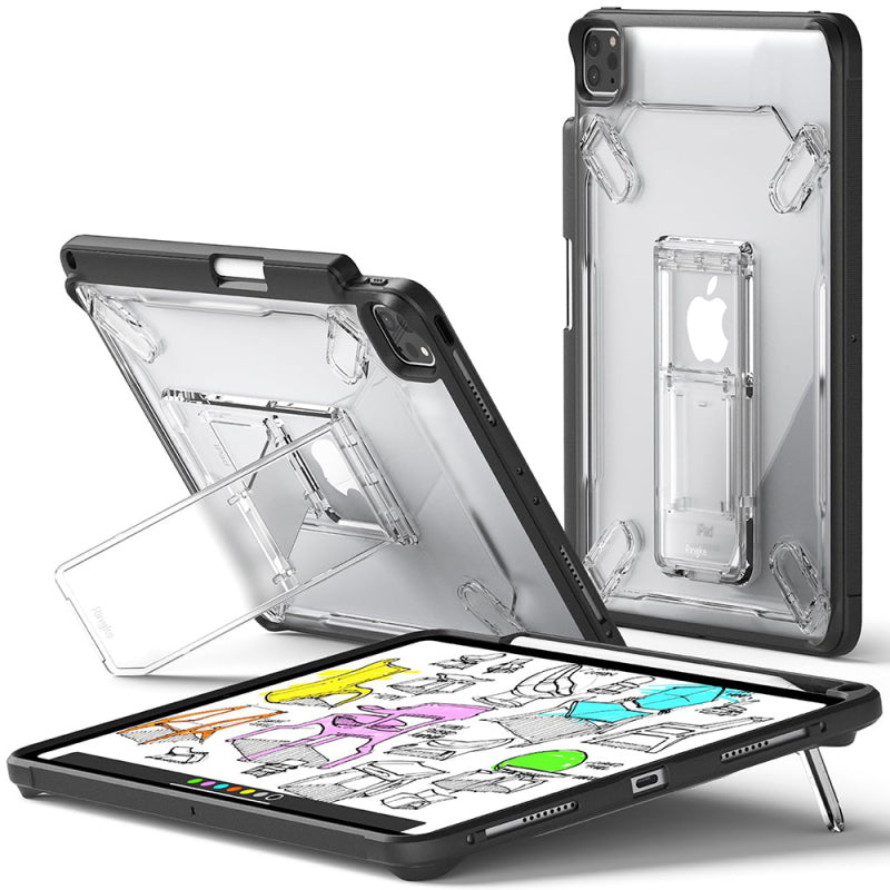 Husa pentru Apple iPad Pro 11 (2024), Ringke, Fusion Sketch Stand