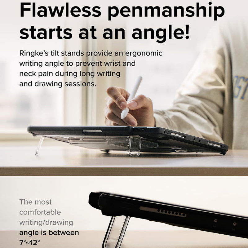 Husa pentru Apple iPad Pro 11 (2024), Ringke, Fusion Sketch Stand