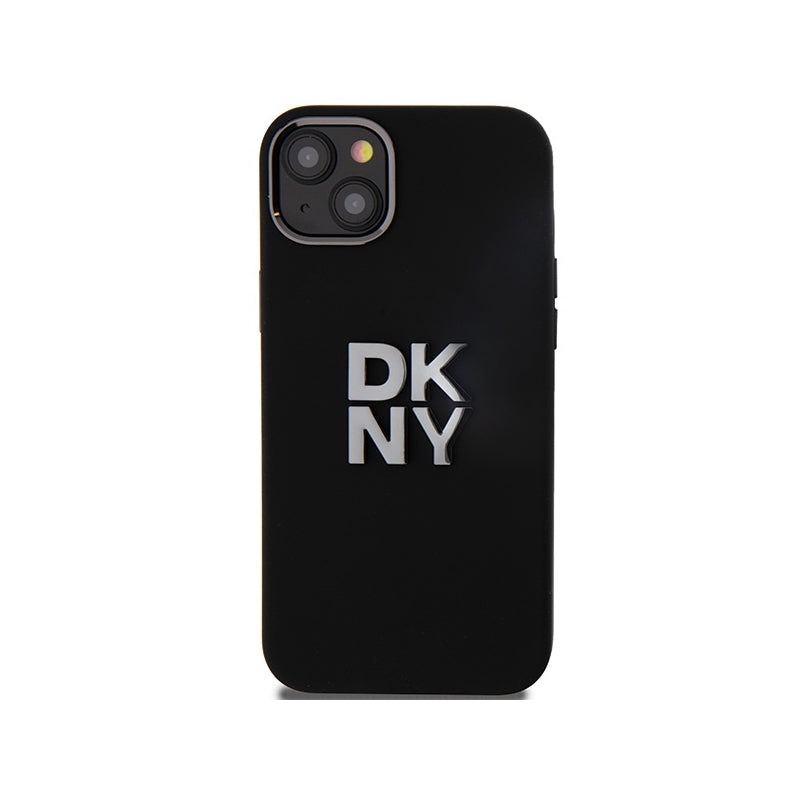 Husa pentru Apple iPhone 15 Plus, DKNY, Liquid Silicone Metal Logo