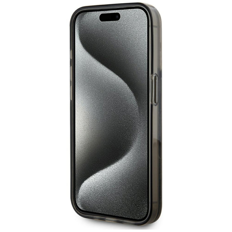 Husa pentru Apple iPhone 15 Pro, Karl Lagerfeld, Liquid Glitter Monogram