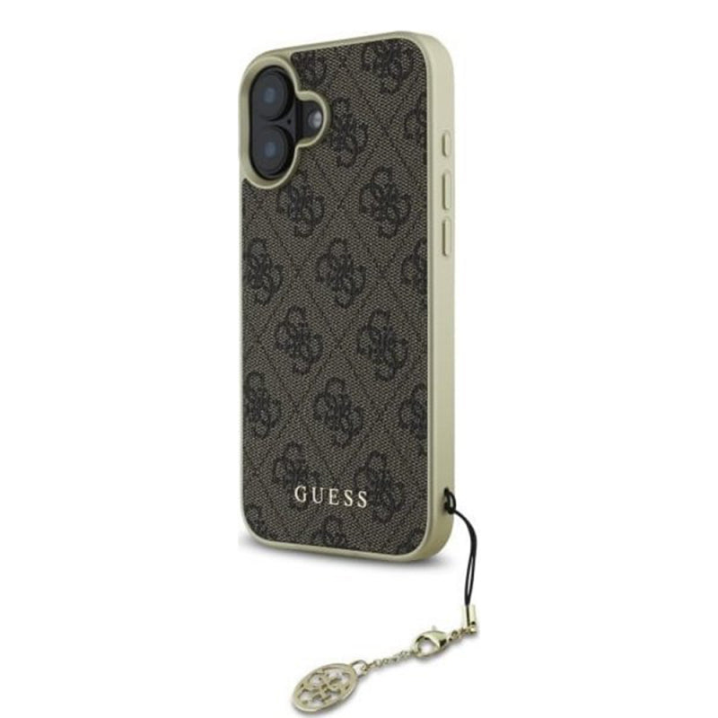 Husa pentru Apple iPhone 16, Guess, 4G Charm