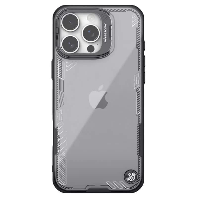 Husa pentru Apple iPhone 16 Pro Max, Nillkin, Iceblade Prop (with Camera Cutout) - Neagra - NotebookGsm
