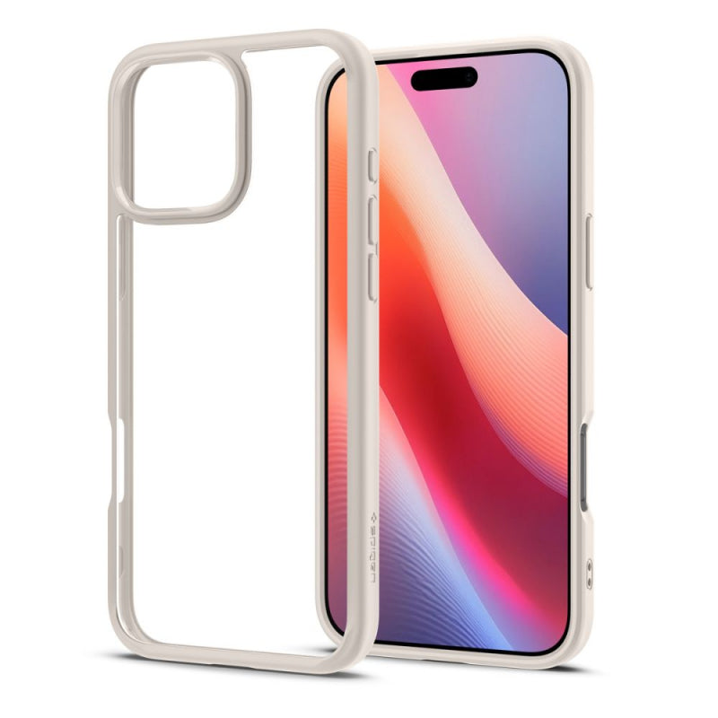 Husa pentru Apple iPhone 16 Pro, Spigen, Ultra Hybrid - Bej - NotebookGsm