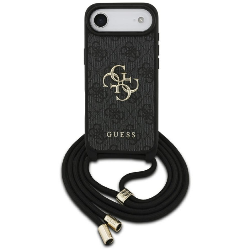 Husa pentru Apple iPhone 17 Air, Guess, Crossbody Cord 4G Big Lo