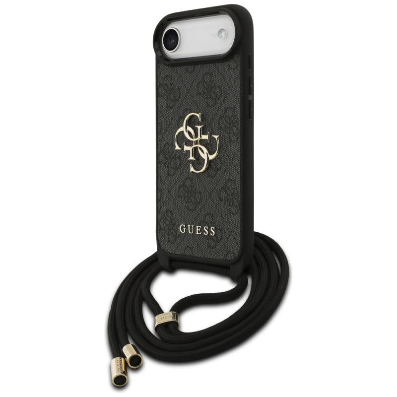 Husa pentru Apple iPhone 17 Air, Guess, Crossbody Cord 4G Big Lo