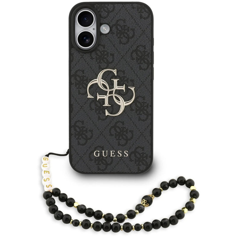 Husa pentru Apple iPhone 17, Guess, 4G Classic Logo with Strap