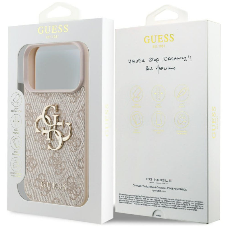 Husa pentru Apple iPhone 17 Pro, Guess, 4G Big Log